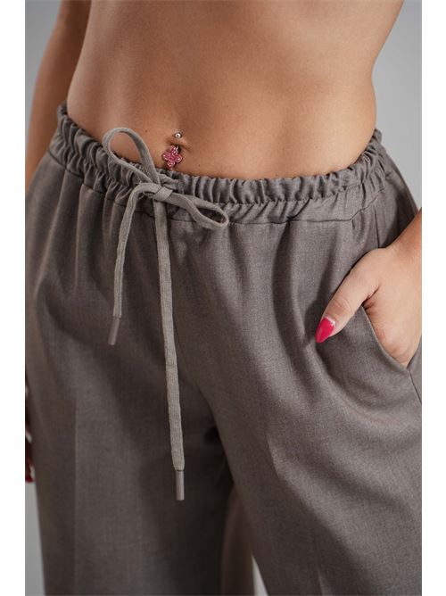Pantalone elastico federica erre | BELINDA 5331FANGO